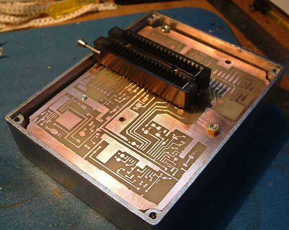A home-brew pcb for the ATV repeater GB3SQ